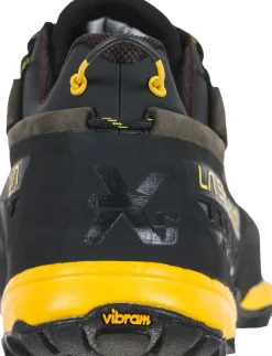 La Sportiva Hiking Shoes & Boots|Approach Shoes-Mens TX5 Low GTX Shoes - Carbon-Yellow