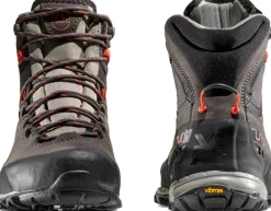La Sportiva Hiking Shoes & Boots|Mid Height Boots-Womens TX5 GTX Boots - Carbon-Paprika