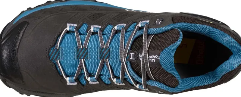 La Sportiva Walking Shoes-Womens Ultra Raptor II Leather GTX Shoes - Carbon-Atlantic