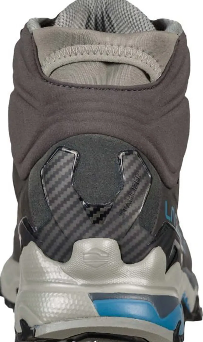 La Sportiva Mid Height Boots|Hiking Boots-Womens Ultra Raptor II Mid Leather GTX Boots - Carbon-Atlantic