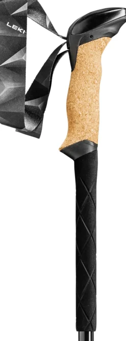 Leki Walking Poles-Black Series Carbon Poles - Pair