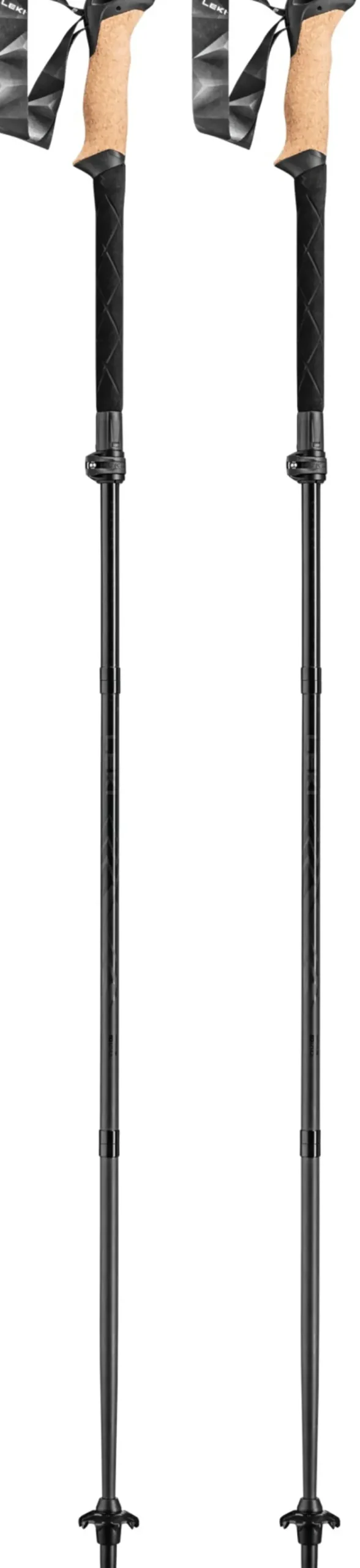 Leki Walking Poles-Black Series FX Carbon Poles - Pair