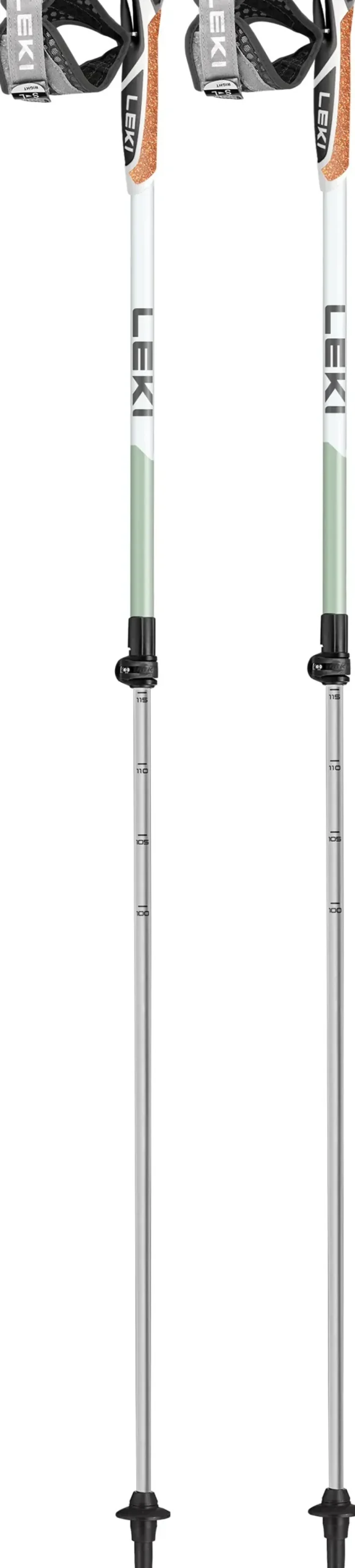 Leki Walking Poles-Spin Shark SL Nordic Walking Poles - Pair