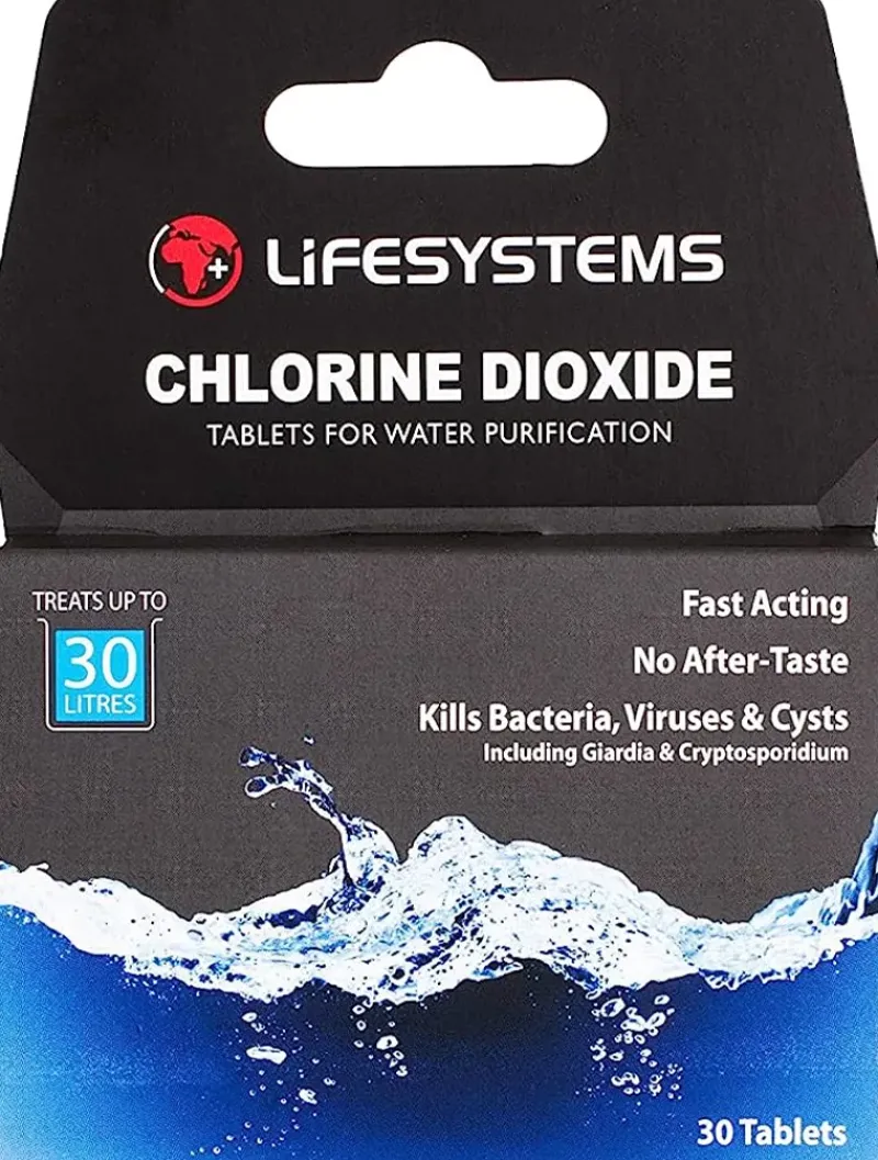 Lifesystems Water Purification-Chlorine Dioxide Water Purification Tablets