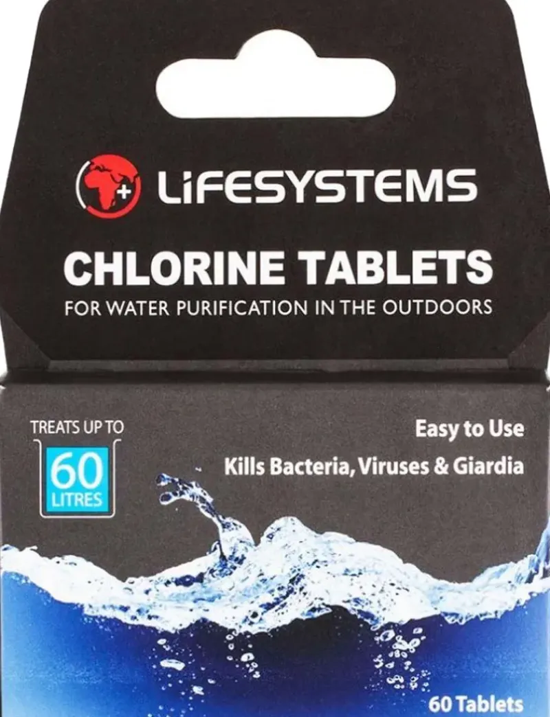Lifesystems Water Purification-Chlorine Water Purification Tablets