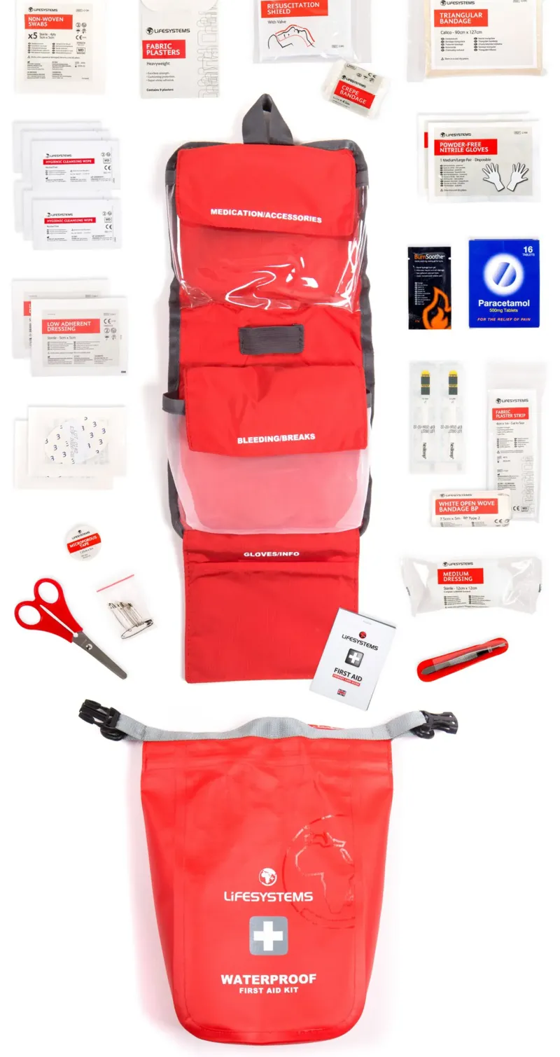 Lifesystems First Aid-Waterproof First Aid Kit