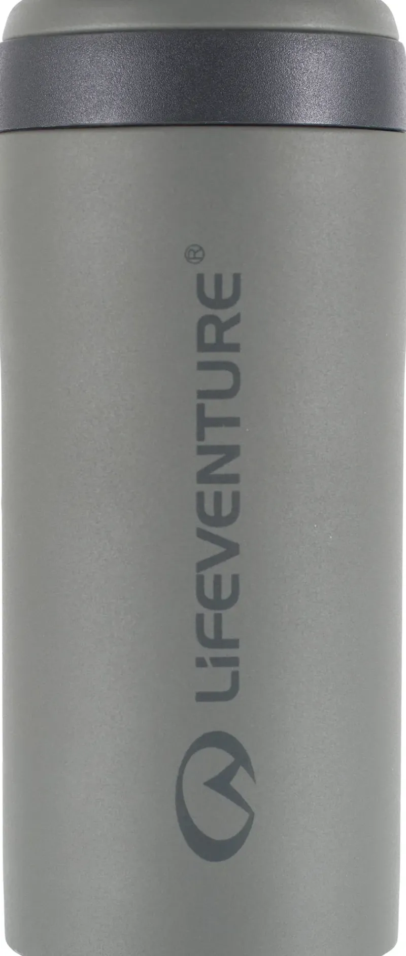 Lifeventure Coffee Mugs & Flasks-Thermal Mug - Matt Grey