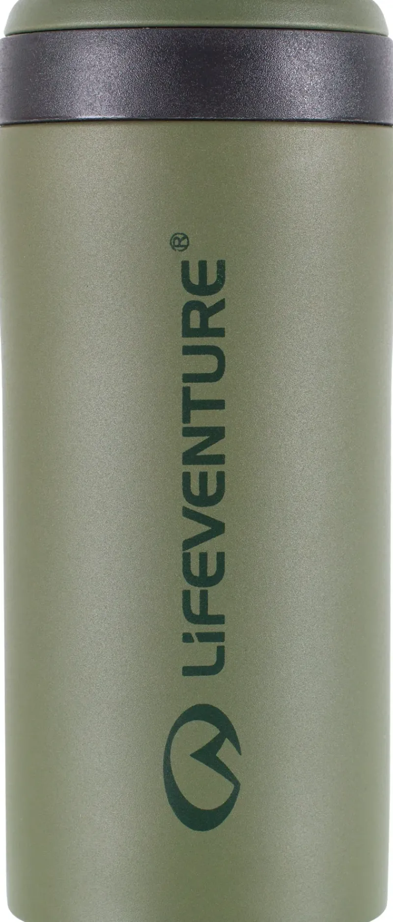 Lifeventure Coffee Mugs & Flasks-Thermal Mug - Matt Khaki