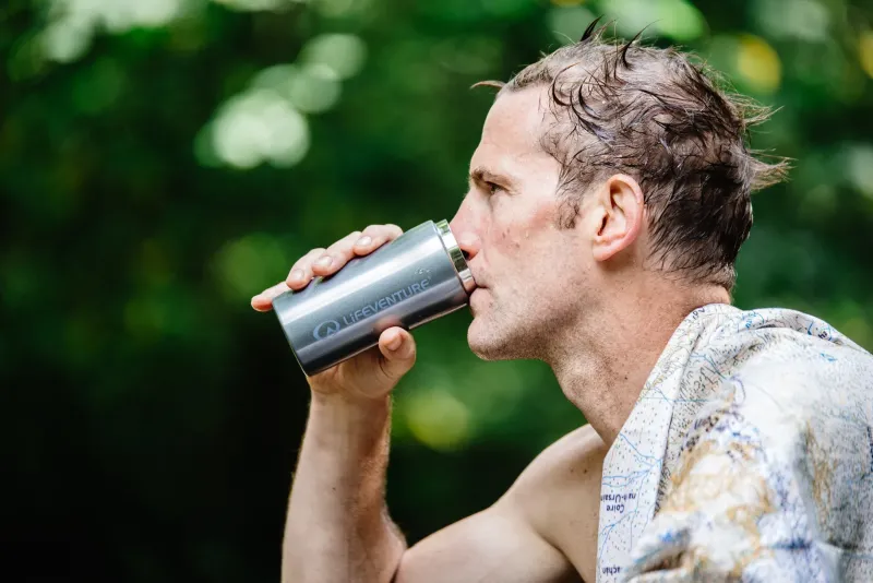 Lifeventure Coffee Mugs & Flasks-Thermal Mug - Tungsten