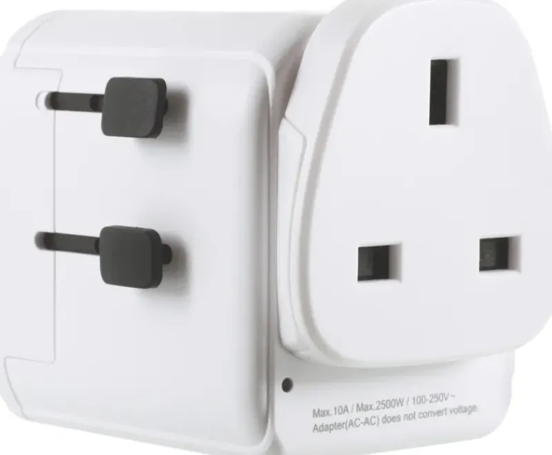 Lifeventure Travel Accessories-USB World Travel Adaptor