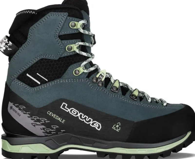 Lowa Hiking Shoes & Boots|Mid Height Boots-Womens Cevedale Pro GTX Mid Boots - Dark Petrol