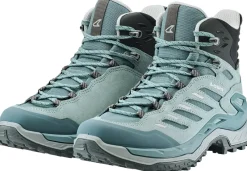 Lowa Hiking Shoes & Boots|Mid Height Boots-Womens Innovo GTX Mid Boots - Ice Blue-Light Blue