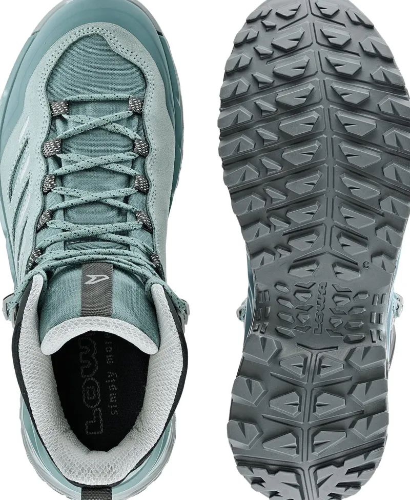 Lowa Hiking Shoes & Boots|Mid Height Boots-Womens Innovo GTX Mid Boots - Ice Blue-Light Blue