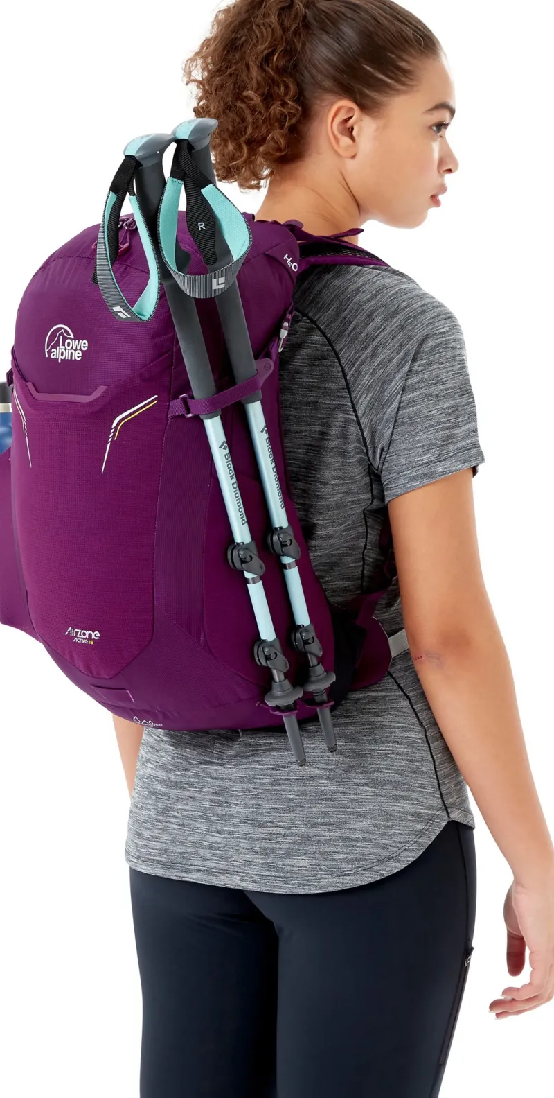Lowe Alpine Day Packs-AirZone Active 18 Rucksack - Dark Jade