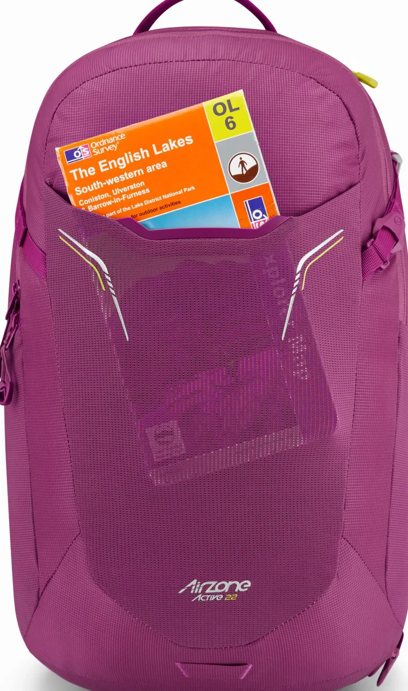 Lowe Alpine Day Packs-AirZone Active 22 Rucksack - Grape