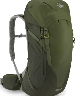 Lowe Alpine Day Packs-AirZone Trail 30 Rucksack - Army-Bracken