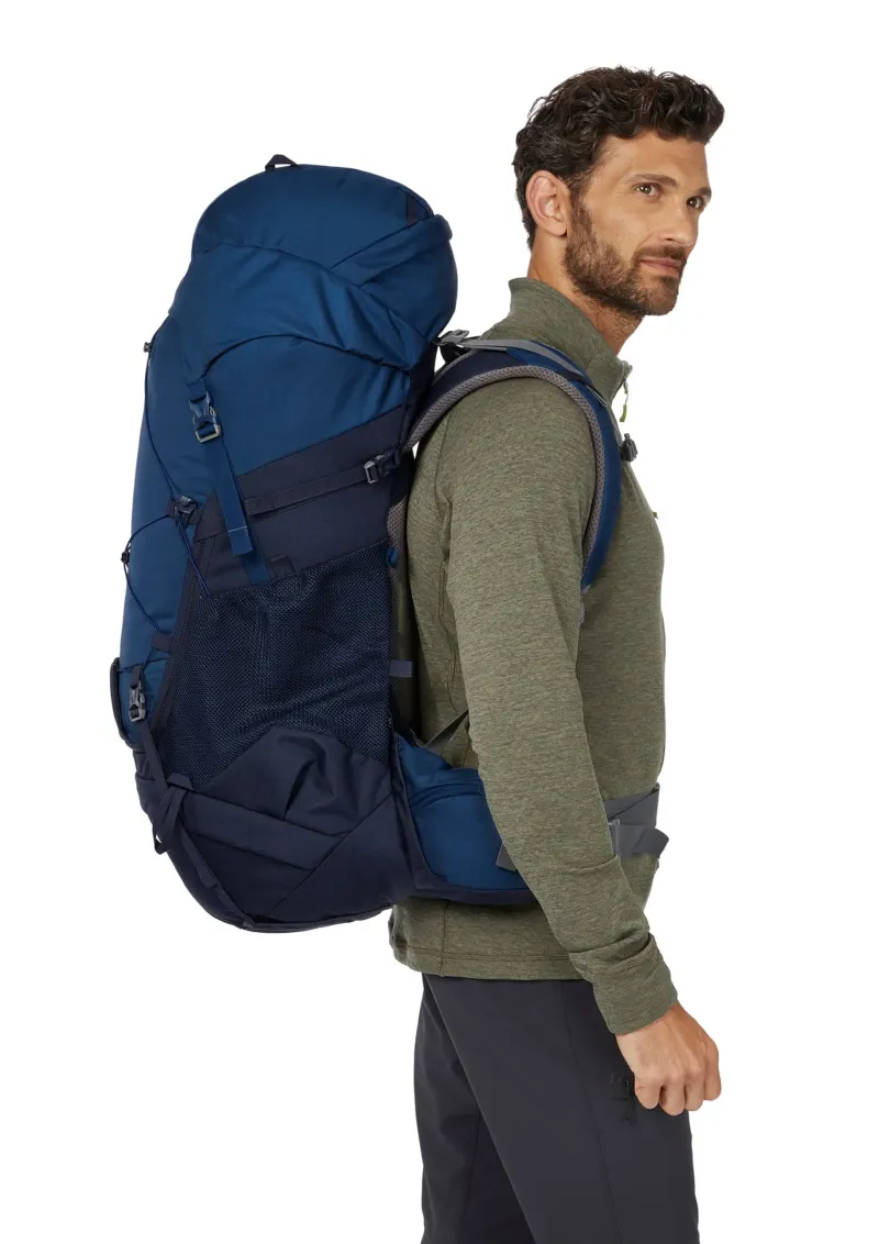 Lowe Alpine Backpacking Packs-Sirac Plus 50 Rucksack - Deep Ink-Ink