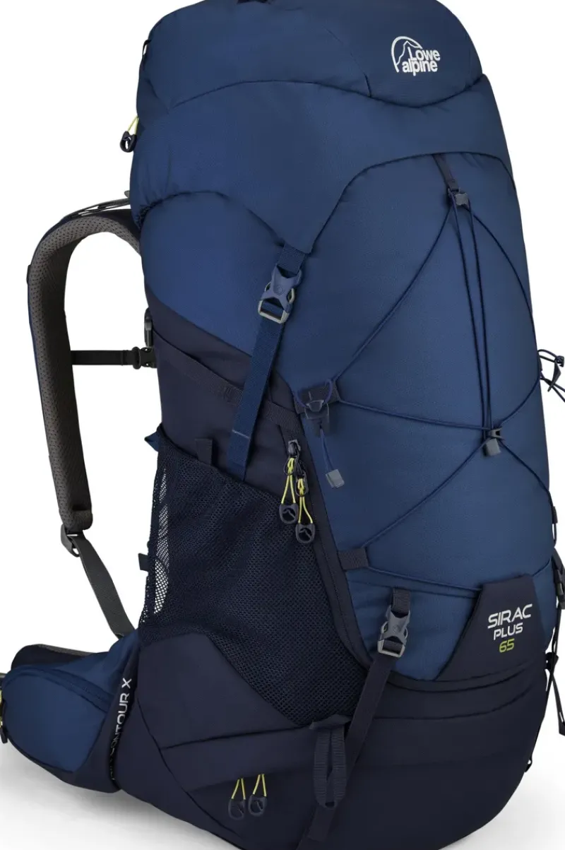 Lowe Alpine Backpacking Packs-Sirac Plus 65 Rucksack - Deep Ink-Ink