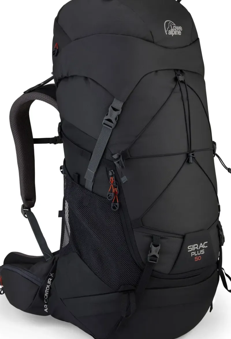 Lowe Alpine Backpacking Packs-Sirac Plus 50 Rucksack - Ebony