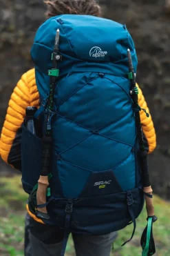 Lowe Alpine Backpacking Packs-Sirac 65 Rucksack - Deep Ink
