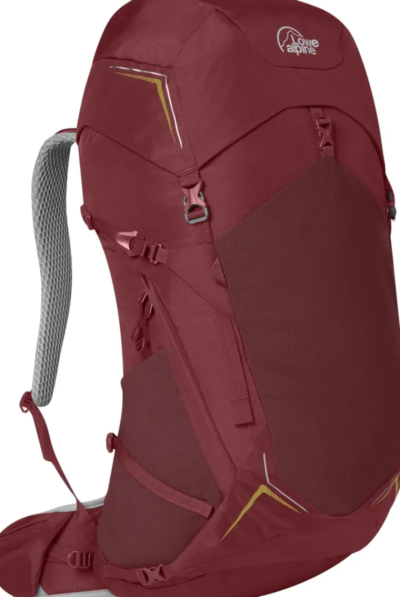 Lowe Alpine Backpacking Packs-Womens AirZone Trek ND43:50 Backpack - Raspberry