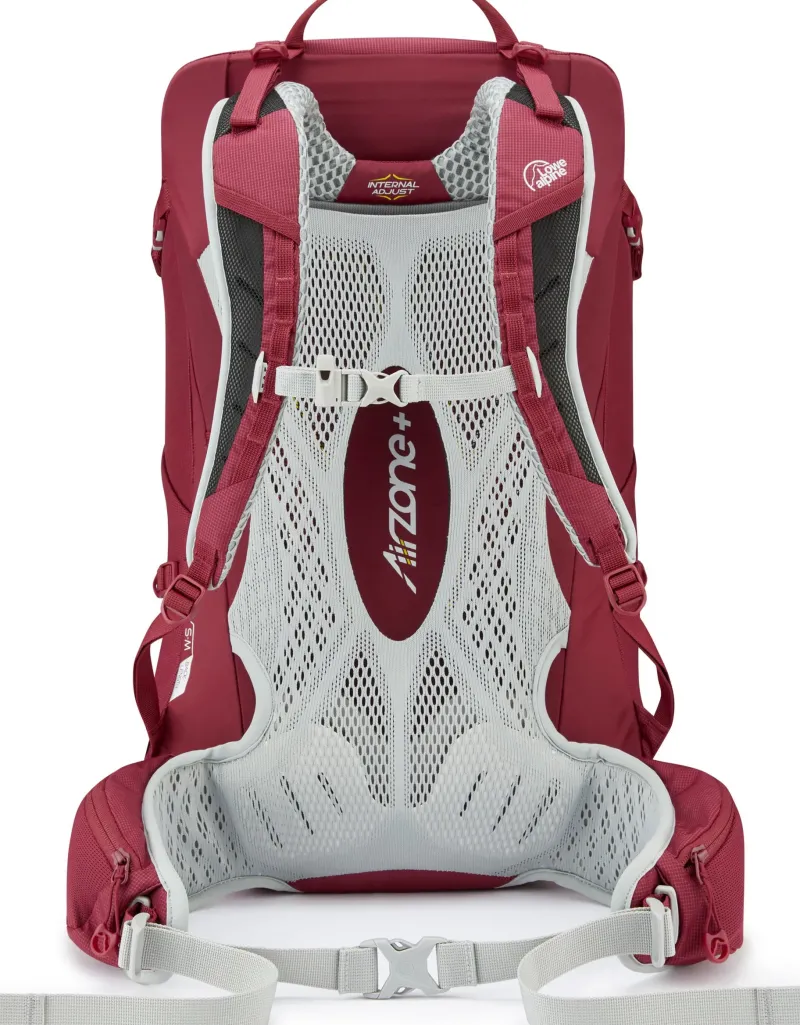 Lowe Alpine Day Packs-Womens AirZone Trek ND26 Rucksack - Raspberry