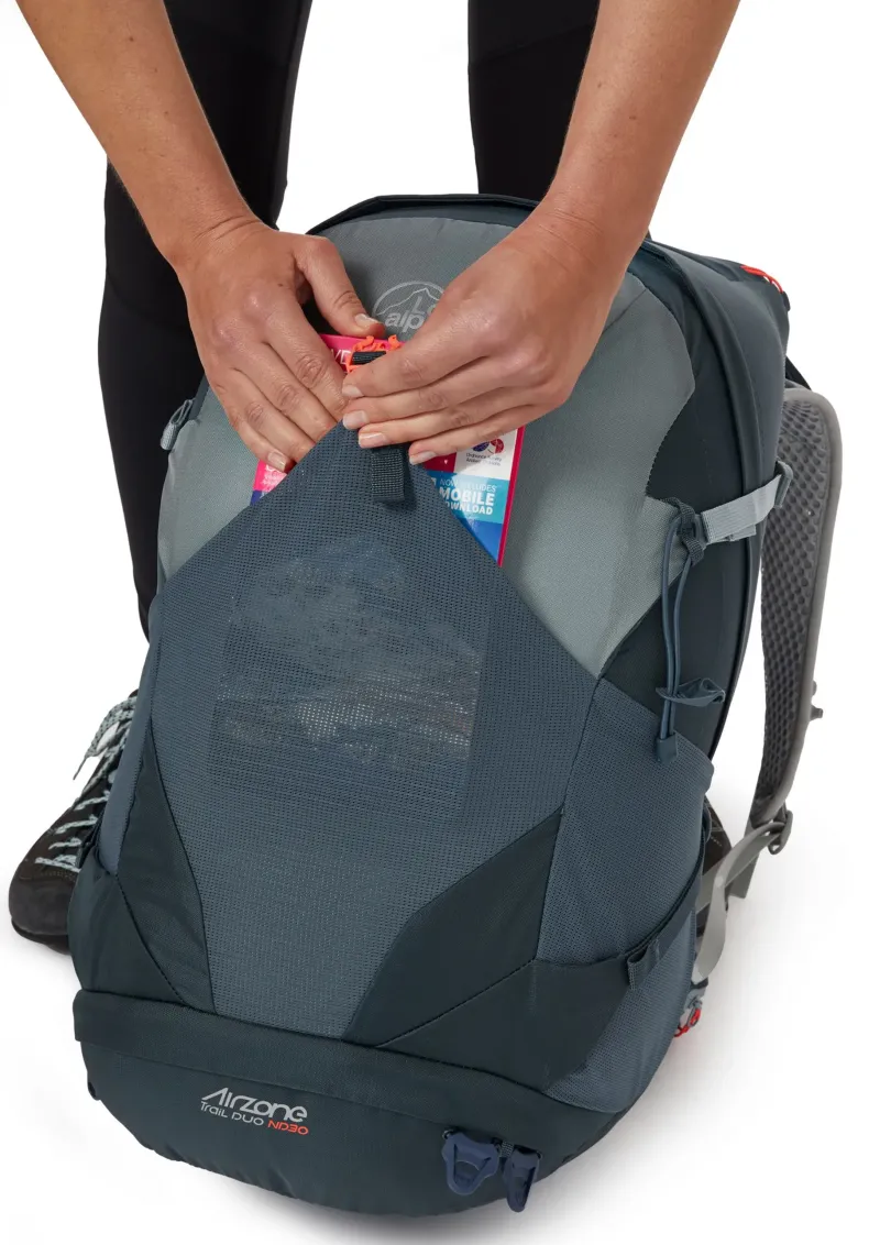 Lowe Alpine Day Packs-Womens AirZone Trail Duo ND30 - Orion Blue-Citadel