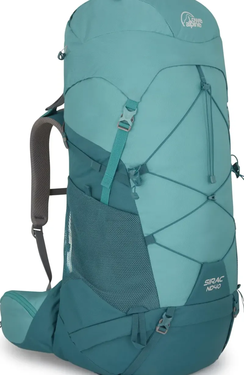 Lowe Alpine Backpacking Packs-Womens Sirac ND40 Rucksack - Sagano Green-Storm Green
