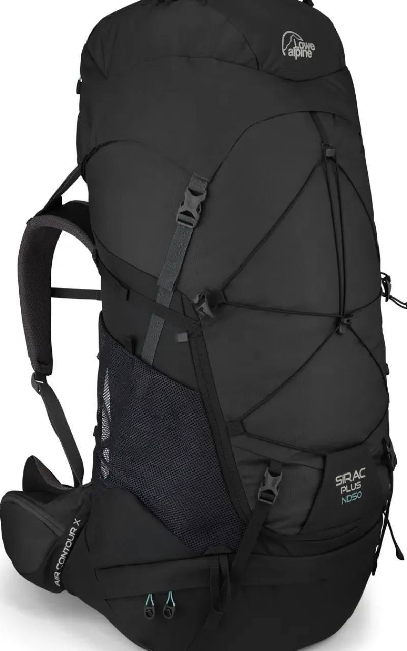Lowe Alpine Backpacking Packs-Womens Sirac Plus ND50 Rucksack - Ebony