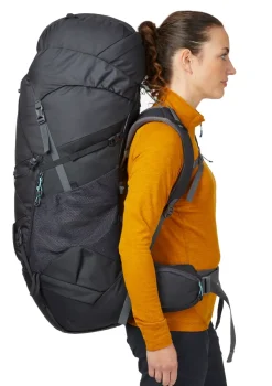 Lowe Alpine Backpacking Packs-Womens Sirac Plus ND65 Rucksack - Ebony