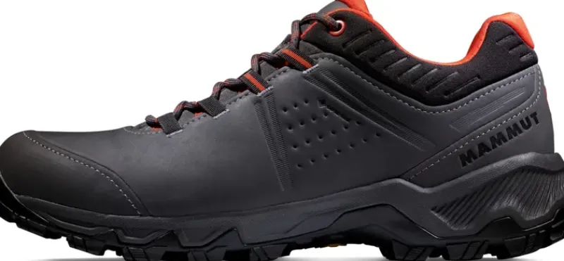 Mammut Hiking Shoes & Boots|Walking Shoes-Mens Mercury IV Low GTX Shoes - Titanium-Hot Red