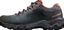 Mammut Hiking Shoes & Boots|Walking Shoes-Womens Nova IV Low GTX Shoes - Black-Apricot Brandy