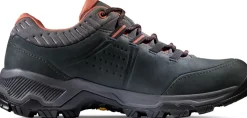 Mammut Hiking Shoes & Boots|Walking Shoes-Womens Nova IV Low GTX Shoes - Black-Apricot Brandy