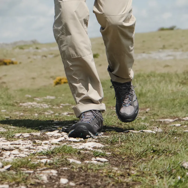 Meindl Hiking Shoes & Boots|Walking Shoes-Mens Activo GTX Shoes - Anthracite-Ocean