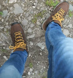 Meindl Hiking Shoes & Boots|Hiking Boots-Mens Baltimore GTX Boot - Chestnut-Mustard Yellow