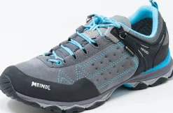 Meindl Hiking Shoes & Boots|Walking Shoes-Womens Ontario GTX Shoes - Grey-Azure