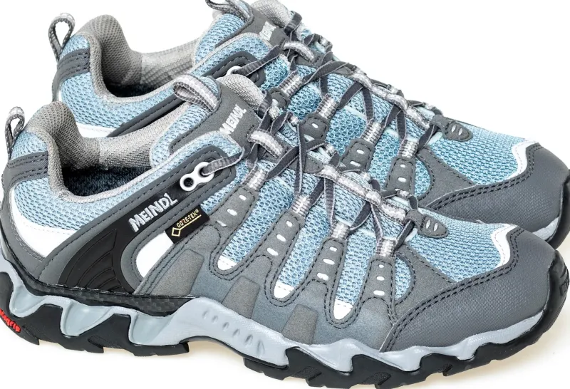 Meindl Hiking Shoes & Boots|Walking Shoes-Womens Respond GTX Shoes - Graphite-Sky
