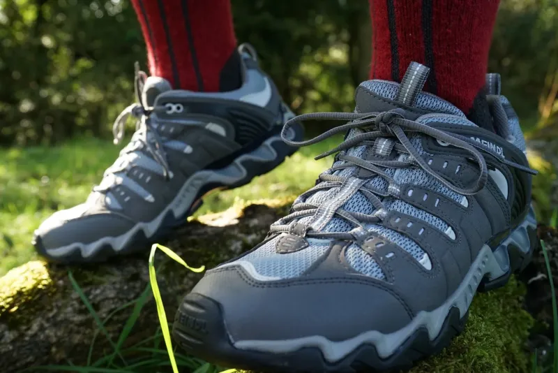 Meindl Hiking Shoes & Boots|Walking Shoes-Womens Respond GTX Shoes - Graphite-Sky