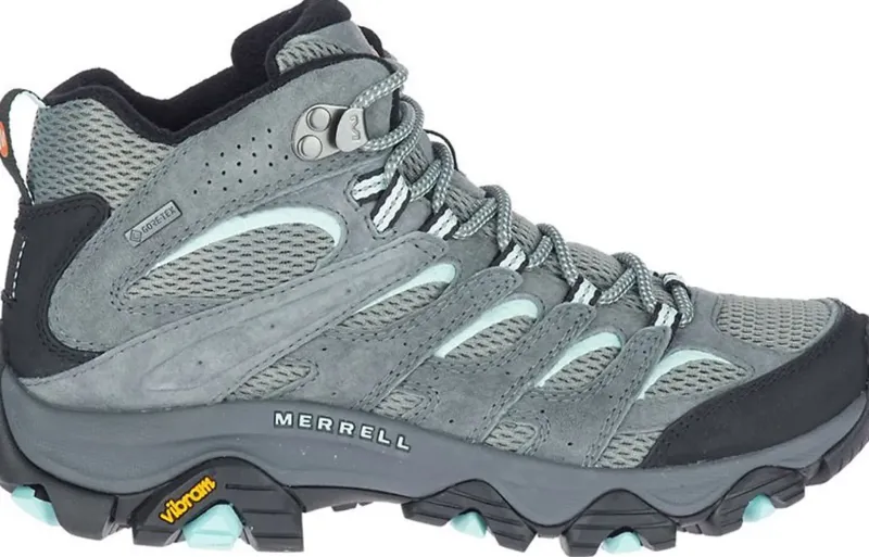 Merrell Hiking Shoes & Boots|Mid Height Boots-Womens Moab 3 Mid GTX Shoes - Sedona Sage