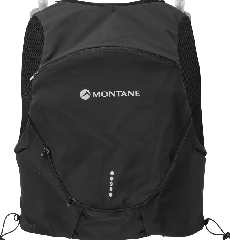 Montane Fast & Light Rucksacks And Vests-Gecko VP 12+ Running Vest - Black