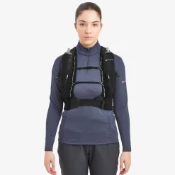 Montane Fast & Light Rucksacks And Vests-Gecko VP 12+ Running Vest - Black