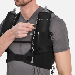 Montane Fast & Light Rucksacks And Vests-Gecko VP 12+ Running Vest - Black