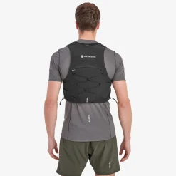 Montane Fast & Light Rucksacks And Vests-Gecko VP 5+ Running Vest - Black