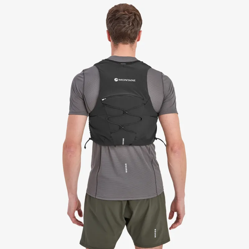 Montane Fast & Light Rucksacks And Vests-Gecko VP 5+ Running Vest - Black