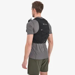 Montane Fast & Light Rucksacks And Vests-Gecko VP 5+ Running Vest - Black