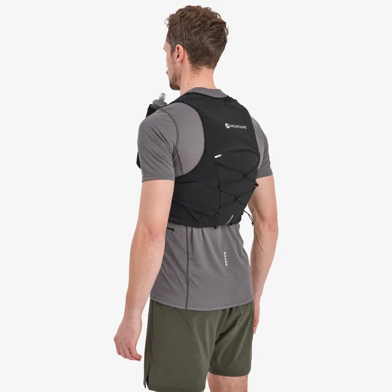Montane Fast & Light Rucksacks And Vests-Gecko VP 5+ Running Vest - Black