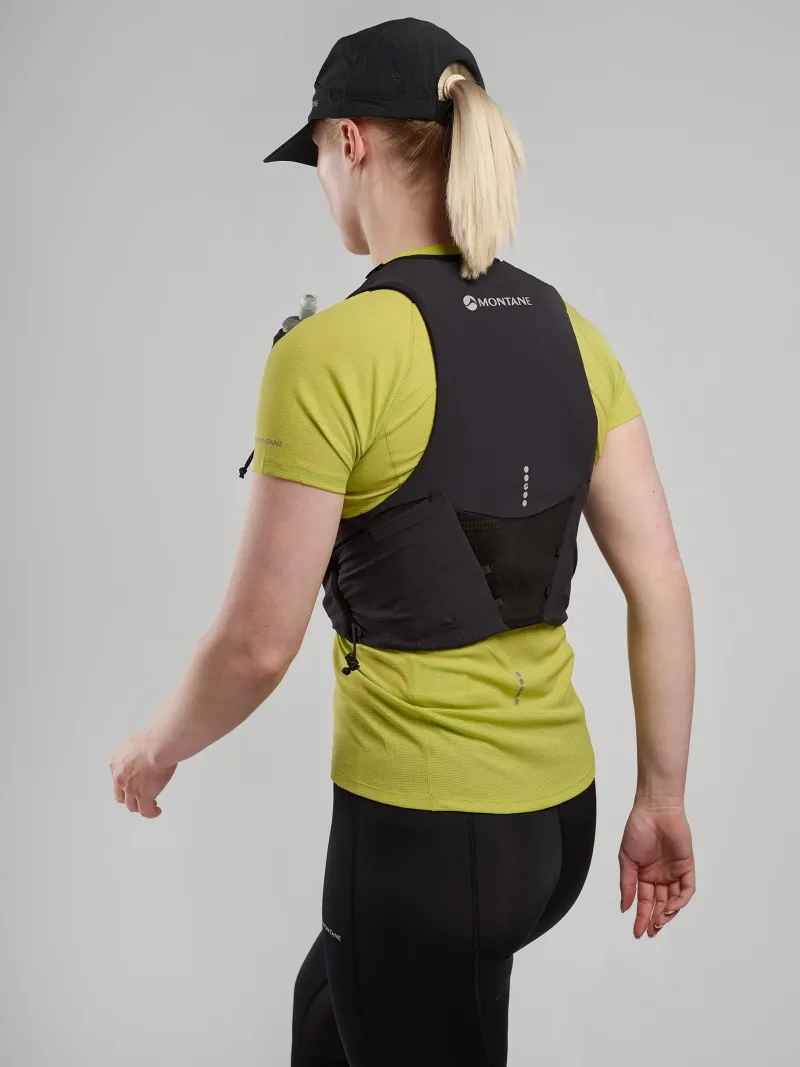 Montane Fast & Light Rucksacks And Vests-Gecko VP + Running Vest - Black