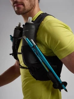 Montane Fast & Light Rucksacks And Vests-Gecko VP + Running Vest - Black