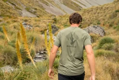 Montane T-Shirts & Baselayers-Mens Alhena Mountain 25 T-Shirt - Caper