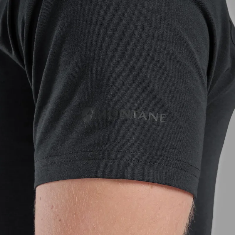 Montane T-Shirts & Baselayers-Mens Alhena T Shirt - Black